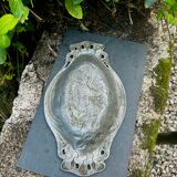 Large silver Art Nouveau fruit bowl