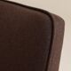 Scandinavian chocolate wool armchair designed by Chierowski