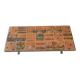 Vintage ceramic coffee table – drakkar pattern – 1970s design