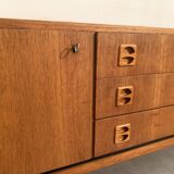 Scandinavian teak row from the 1960s