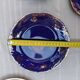 Superb Coffee/Tea Trio in Cobalt Blue & Gold Porcelain - Chodzież Poland