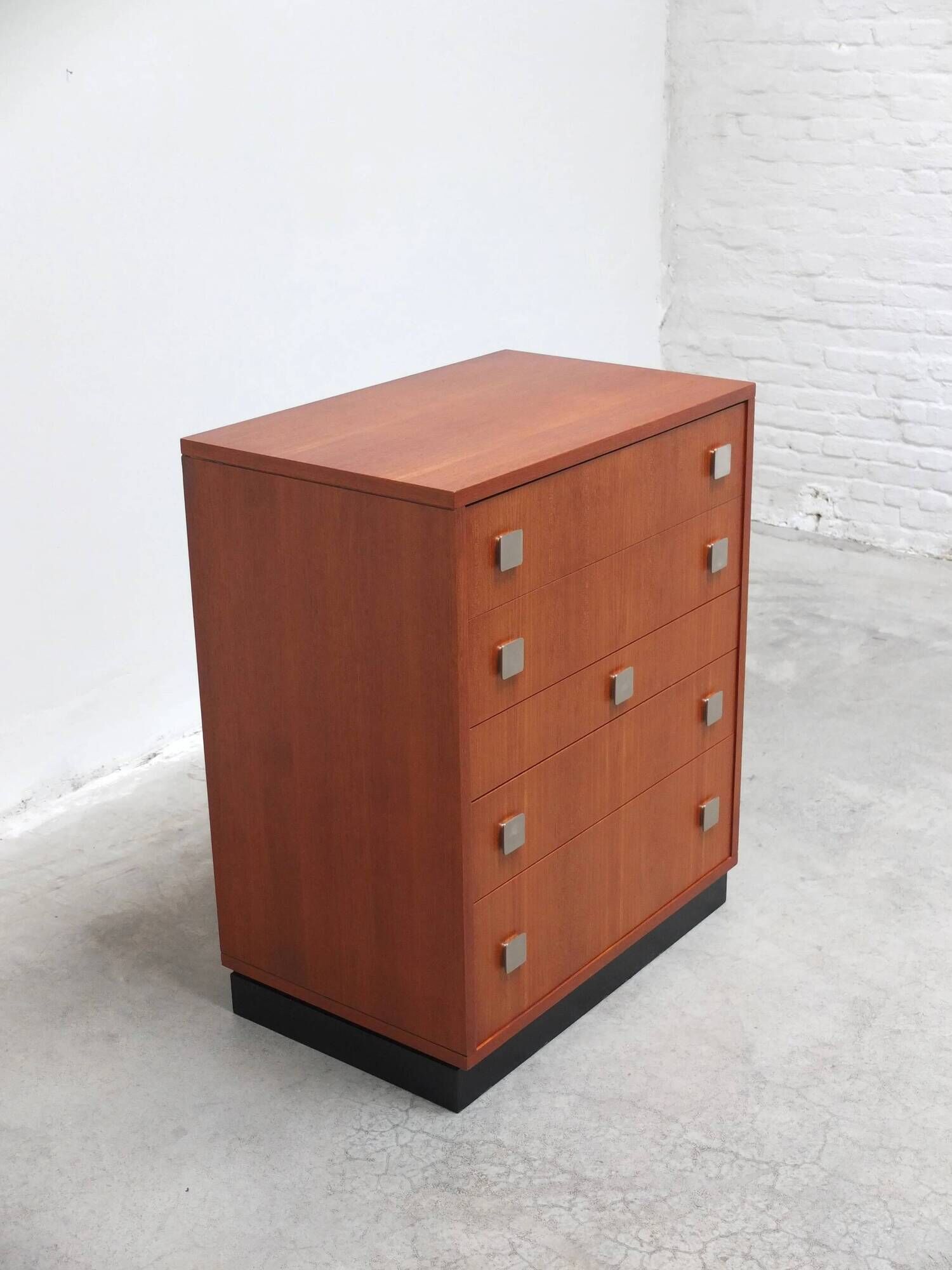 Teak chest of drawers by Alfred Hendrickx for Belform, 1960s