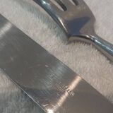 2-piece carving set, silver plated metal, Ercuis LXV 29