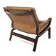 Scandinavian leather armchair, Norway, 1960