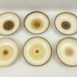 6 Longchamp soup plates