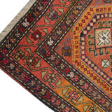 Vintage Caucasian Karabagh Rug 94x196cm