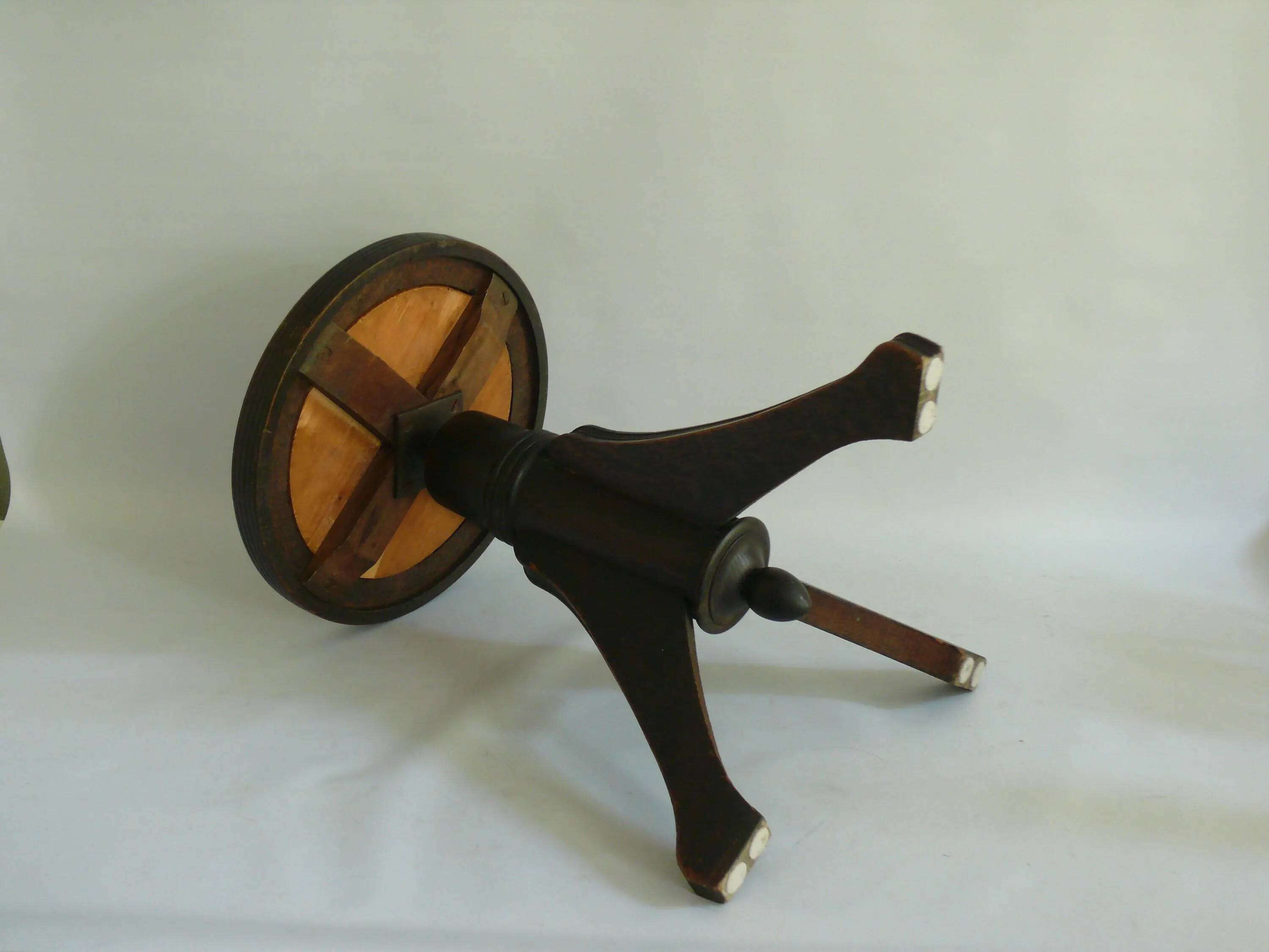 Art Nouveau piano stool, swivel stool, stool - after 1920