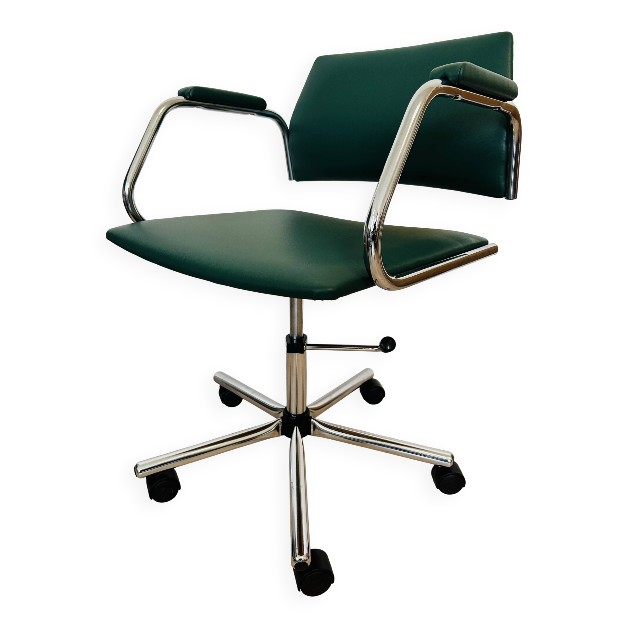 Vintage Green Kovona Office Chair from Czechoslovakia 1970’s