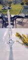 Candle holder solid crystal chandelier plain of boheme empery