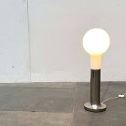 Swiss design floor lamp modern bulb mid-century space age by Temde, 1960s