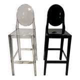 set of 2 One More high bar stools