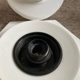 Vintage octagonal wall lamp from the 70s