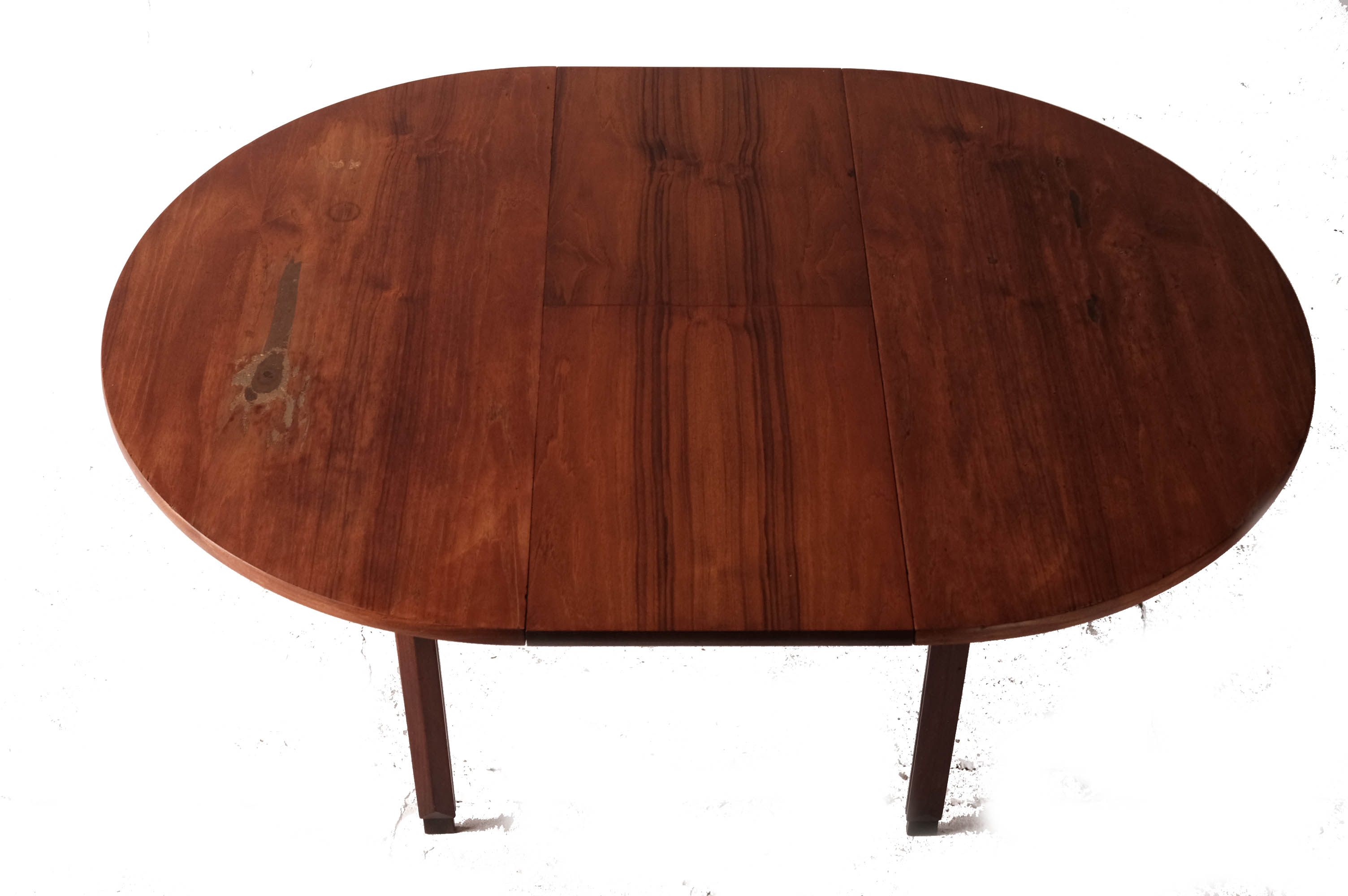 Mid-Century Oval Dinning Table, Italy 1960s