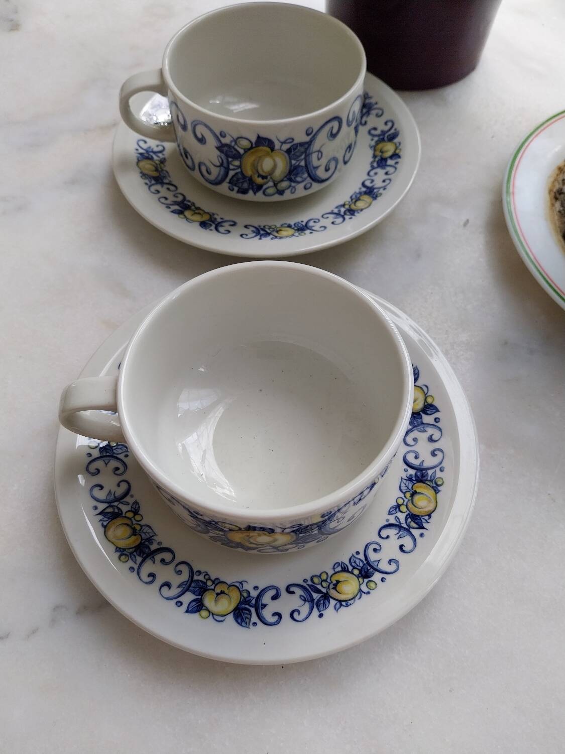 Paire de tasses Cadiz