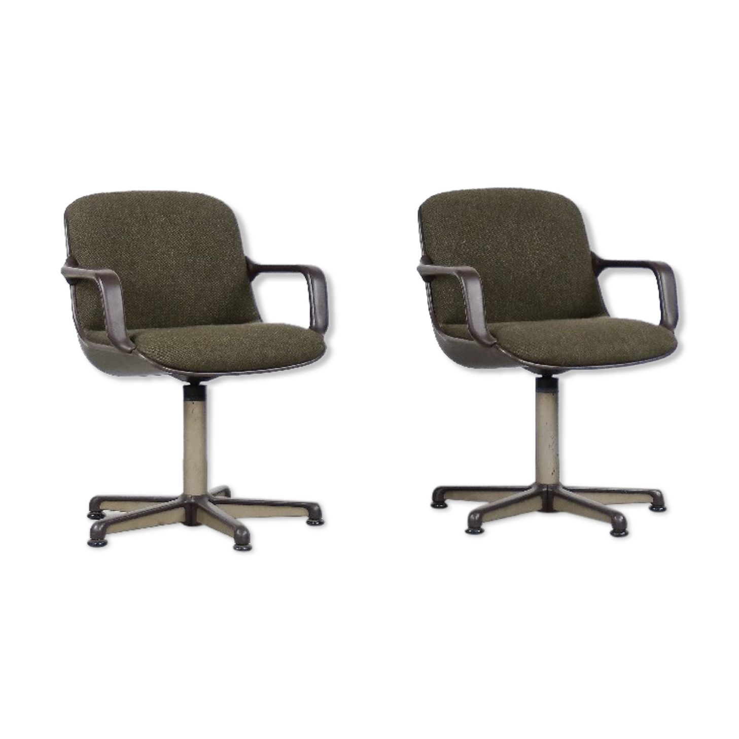 Vintage desk chairs for comforto, 1970