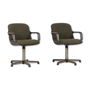 fauteuils de bureau vintage - 1970