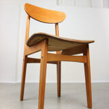 Vintage Italian Leatherette Dining Chairs, set of 3