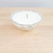 Vintage candle dried flowers