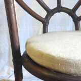Rattan chair of the Kok House, 70s/80s