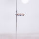 Lampadaire Bauhaus restauré, Hynek Gottwald, acier chromé, Tchéquie