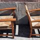 Paire de fauteuils paille (Josep Torres Clavé, 1936)