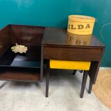 Vintage dressing table with her seat