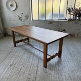 Table de ferme en chêne 2m
