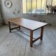 Table de ferme en chêne 2m