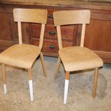 Set of two vintage LEC chairs