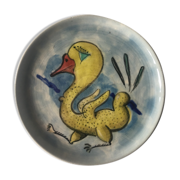 Henri Chaumeil's decorative plate