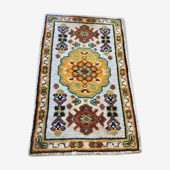 Vintage virgin wool rug - 180 x 112