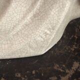 On Jan. Fish - Large Edition model in crackled white ceramic