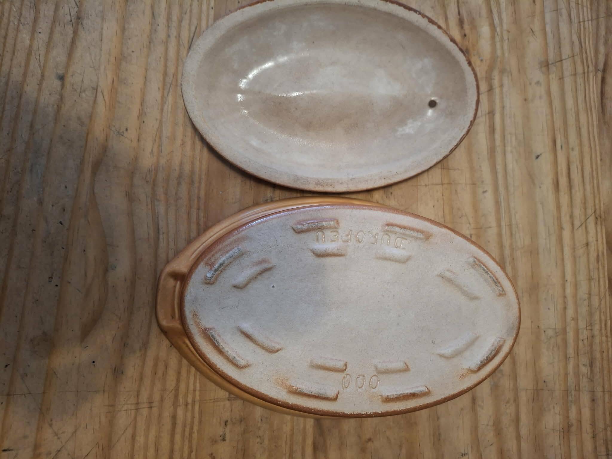 Terrine Durofeu vintage en céramique / grès – Marquée Durofeu
