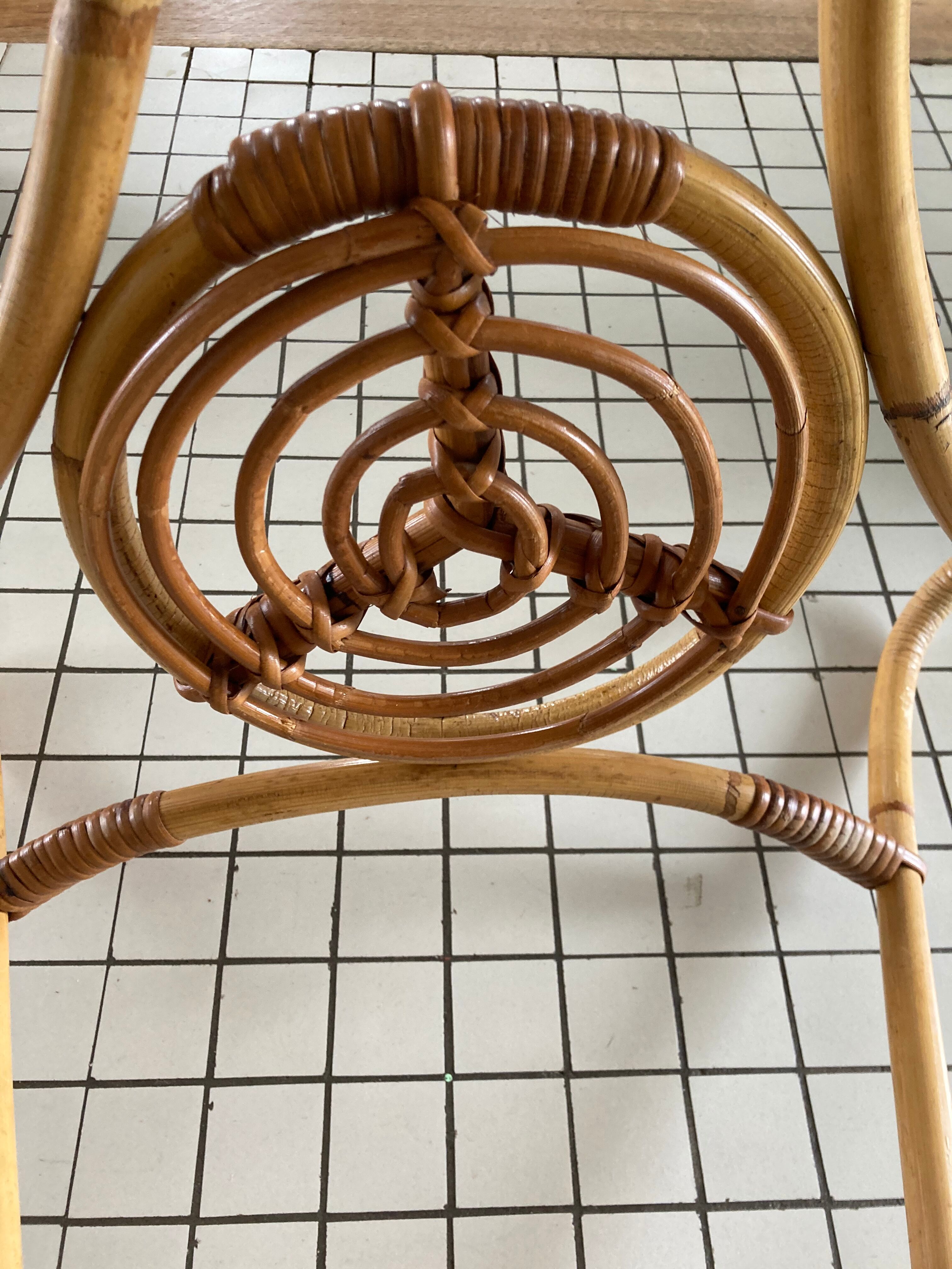 Rattan garden furniture