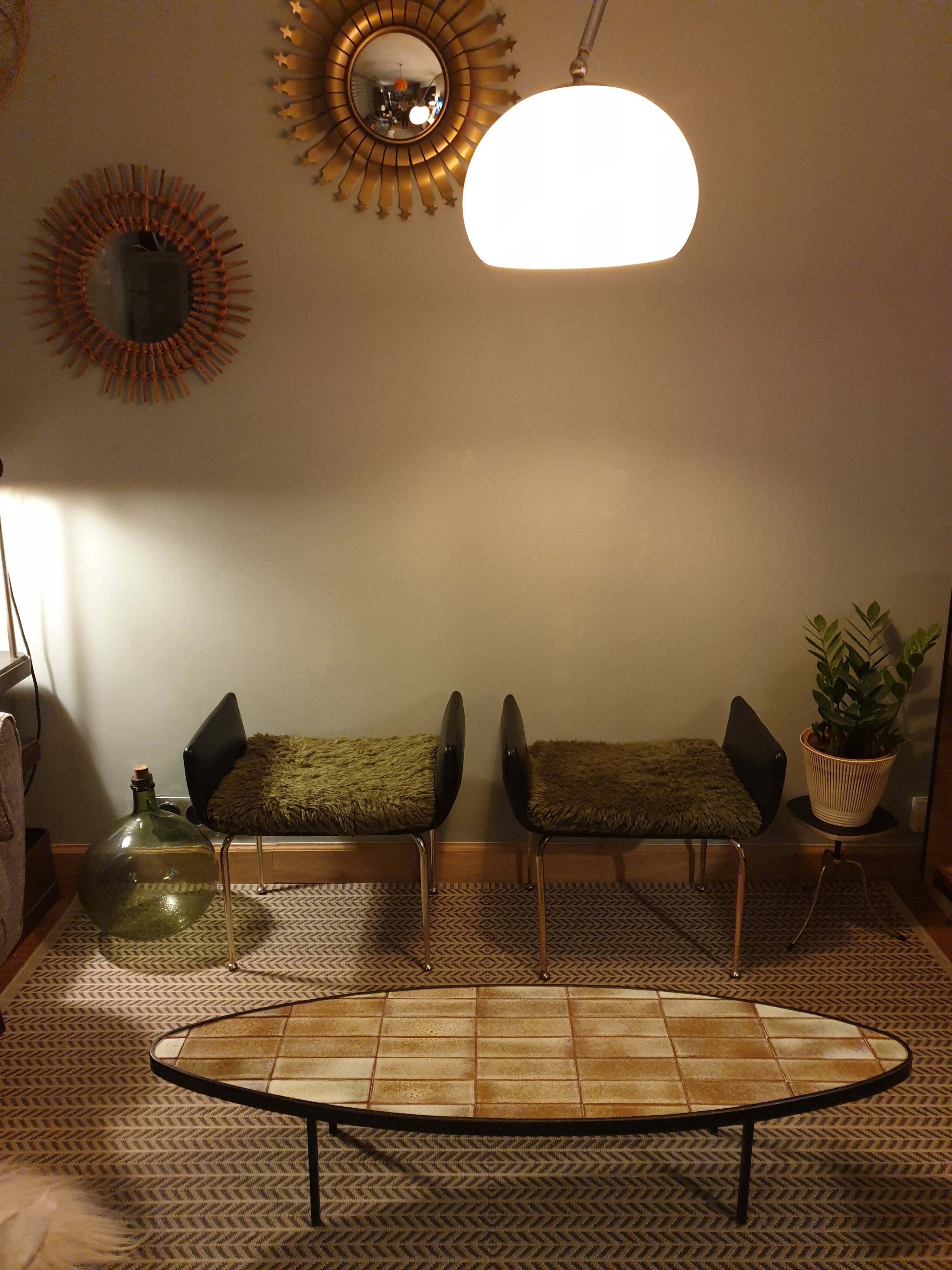 Table basse surf 1960