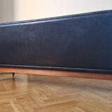 Midcentury Rare Leather Sofa Bovenkamp, Netherlands, 1960s