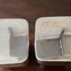 Art Deco silver-plated jewellery box pair