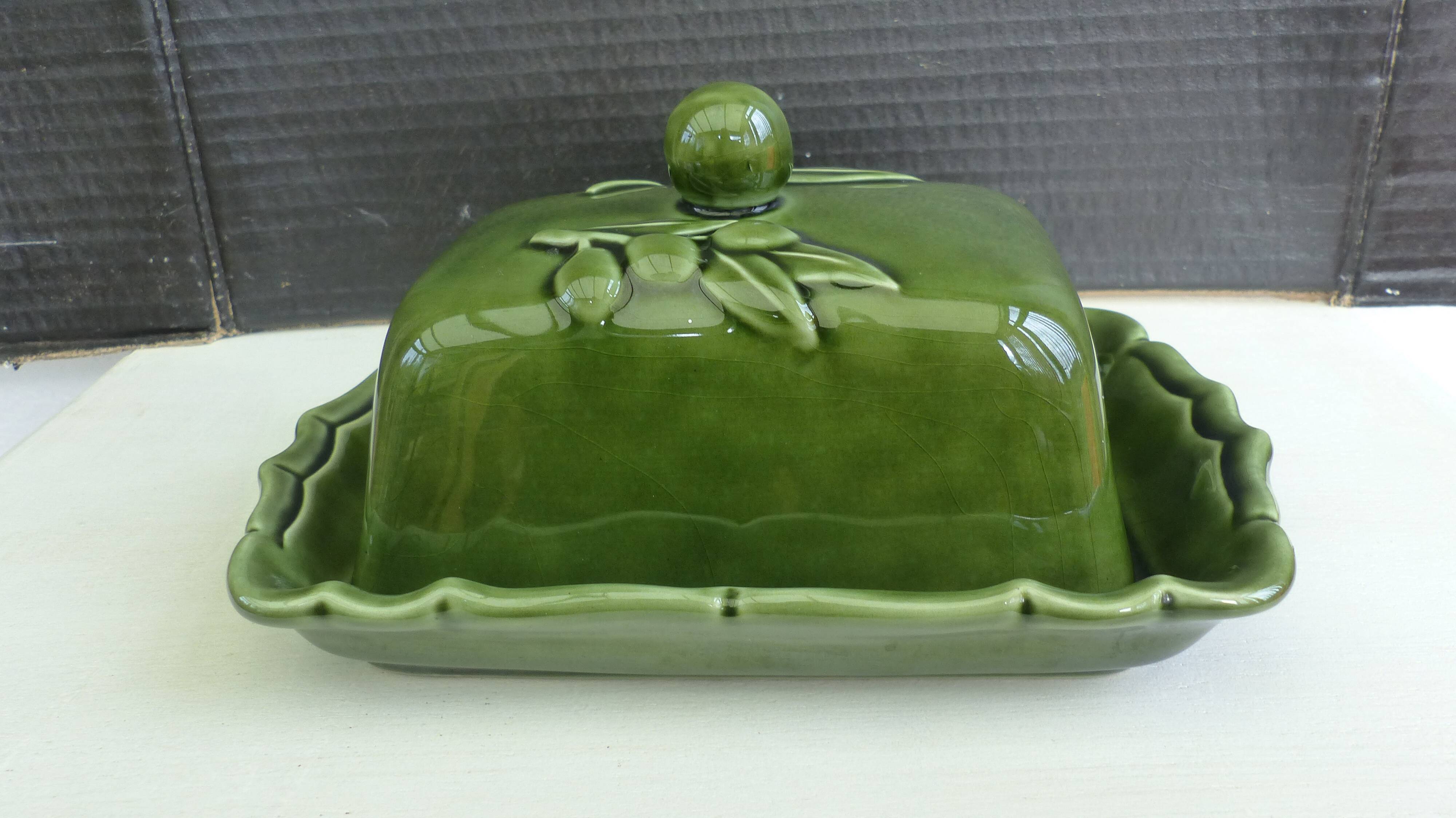 porcelain butter maker