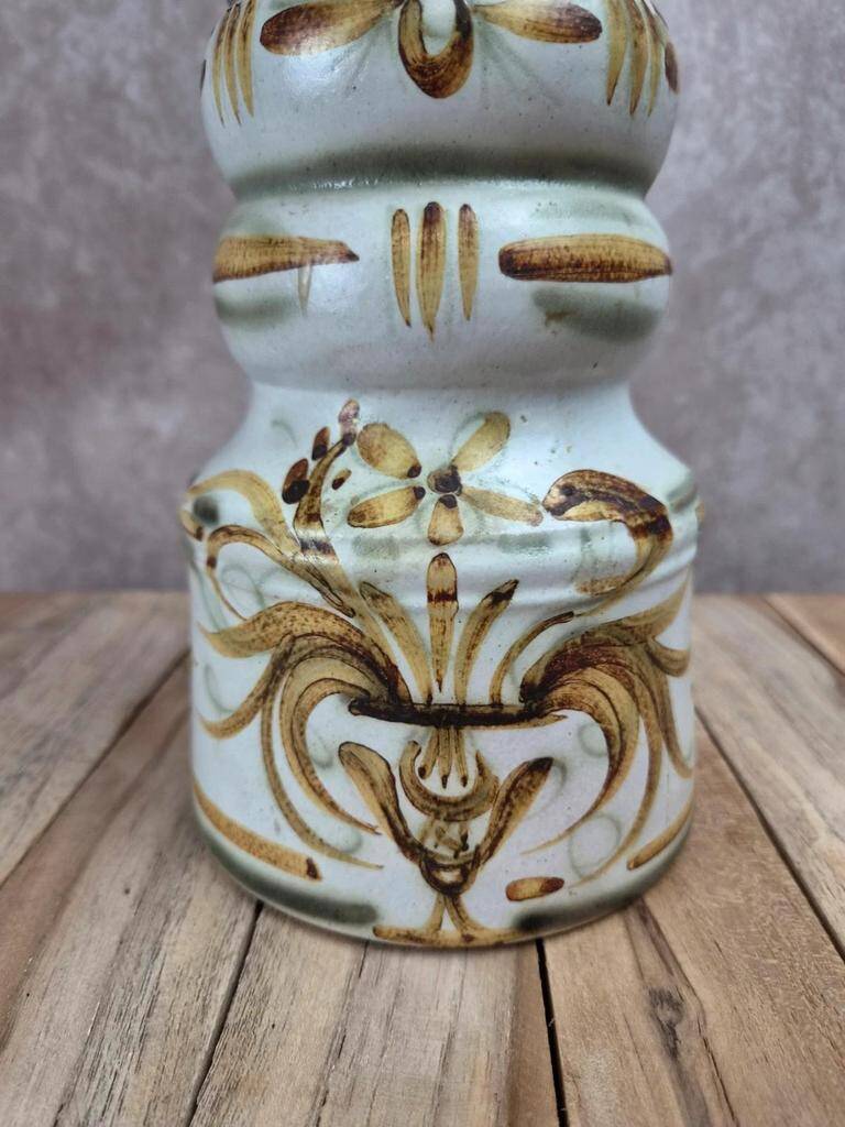 Large candlestick vase Keraluc Quimper Bo4 decor G6 – Georges Allier