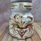 Large candlestick vase Keraluc Quimper Bo4 decor G6 – Georges Allier