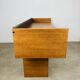 Vintage teak and aluminum sideboard, 1970s, TV stand, Scandinavian style