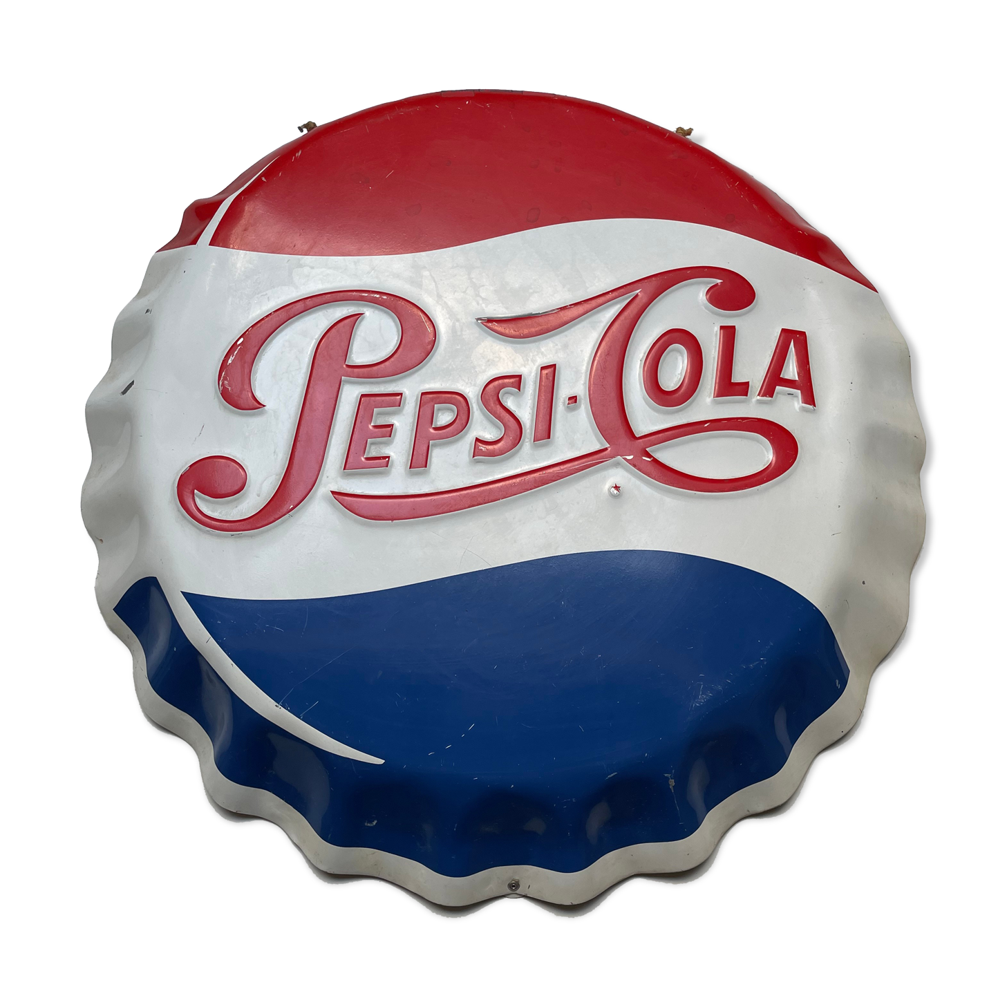 Plaque émaillée Pepsi Cola Bounce déco bistro