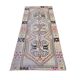 3x8 Ligth Blue Vintage Runner Rug, 77x229Cm