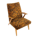 Fauteuil scandinave en hêtre, Suède, 1950