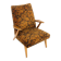 Scandinavian beech armchair, Sweden, 1950