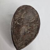 Passport mask, Dan in patinated wood – Ivory Coast, 20th century, 13 cm