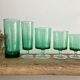 6 vintage luminarc France “long drink” glasses