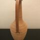 Vintage glass and rattan bottle