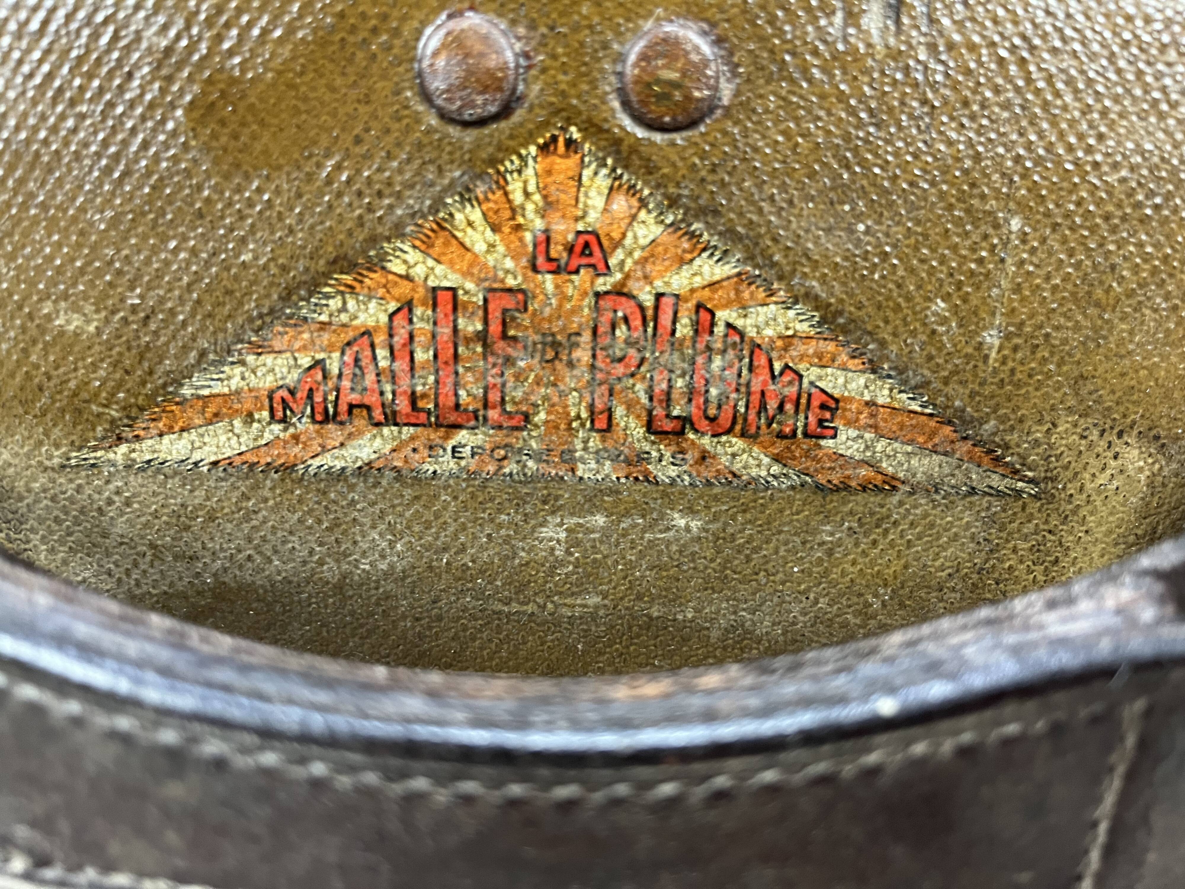 “MallePlume Paris” cabin trunk