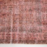 6x10 Vintage Red Floral Vintage Rug, 198x297Cm